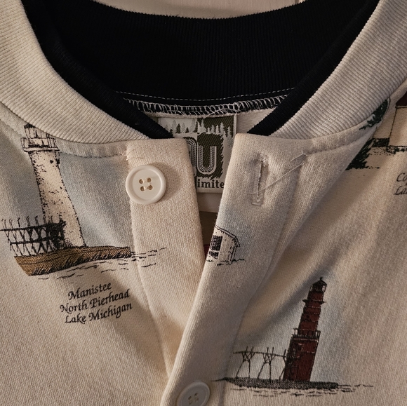 Lighthouse Fleece Button-Up Jacket - Picture 8 of 9